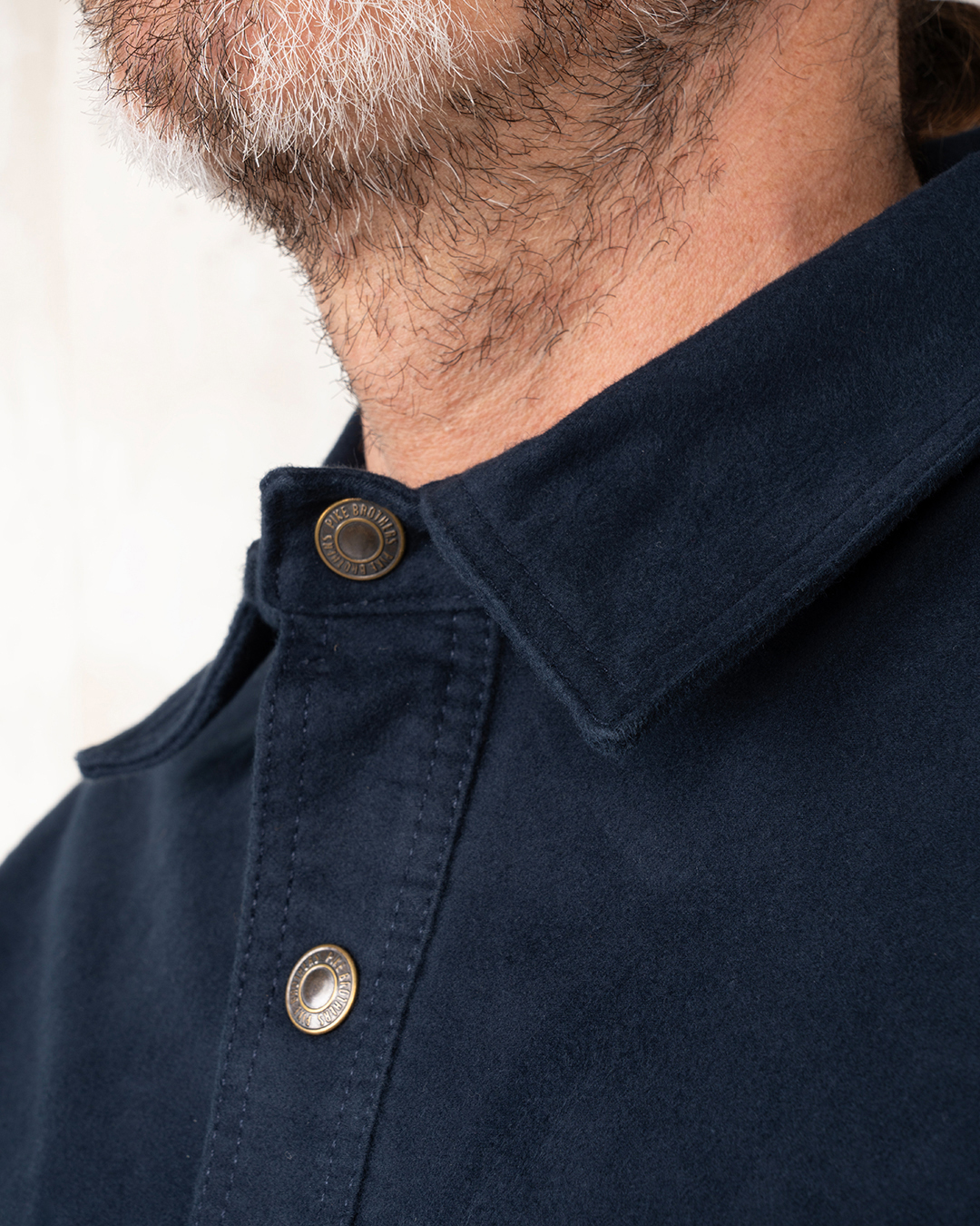 1943 CPO Shirt Moleskin navy
