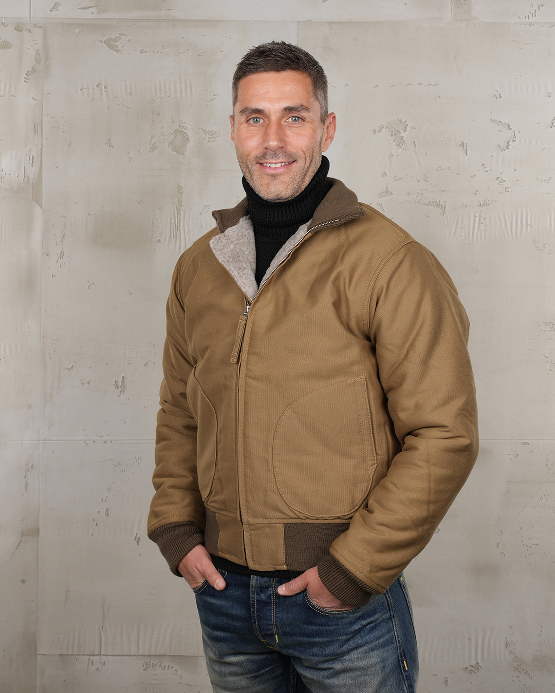 1944 NAF Flight Jacket Pacific beige