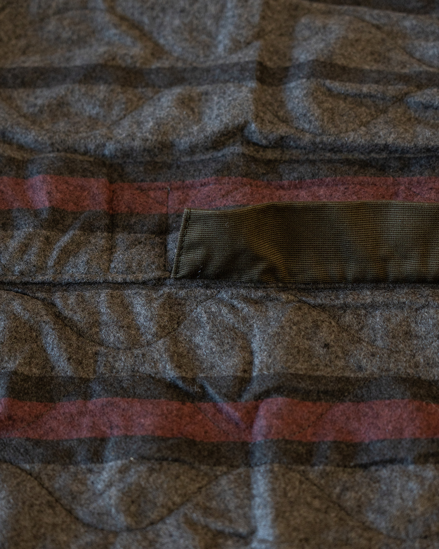 1965 Survival Blanket Waxed Olive