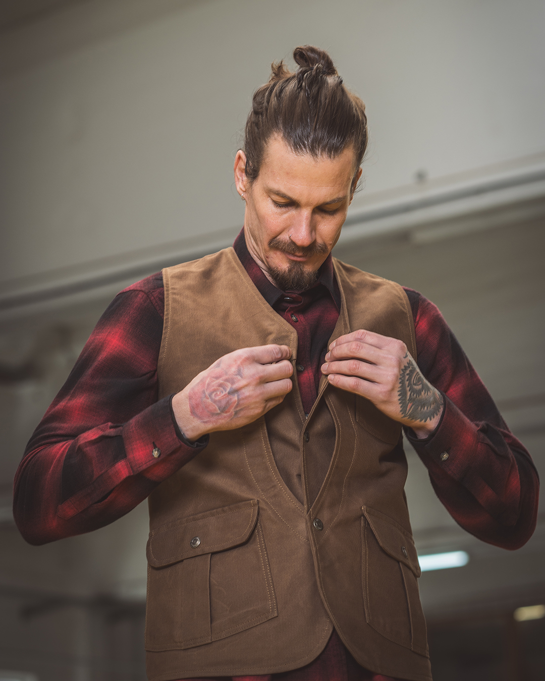 1928 Hunting Vest waxed sand 1928 Hunting Vest waxed sand