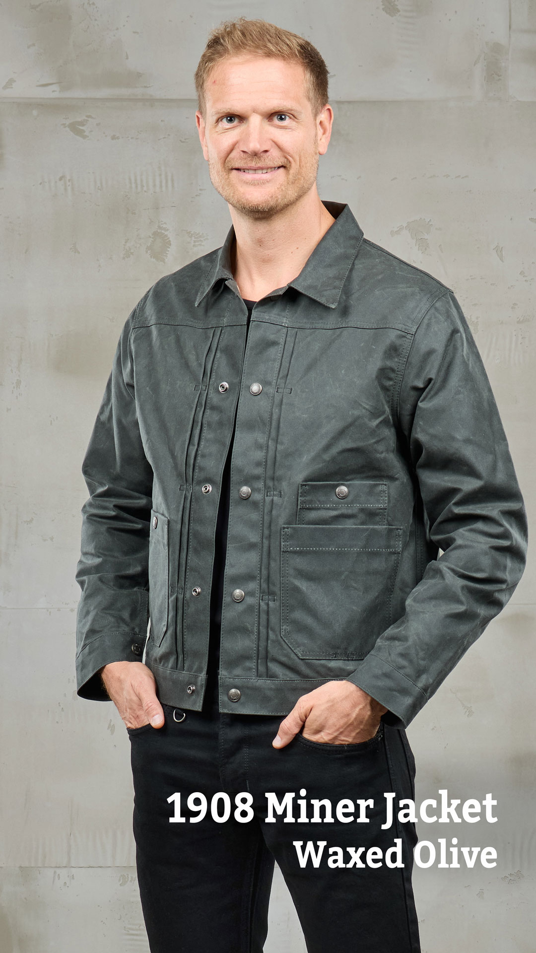 1908 Miner Jackets Waxed