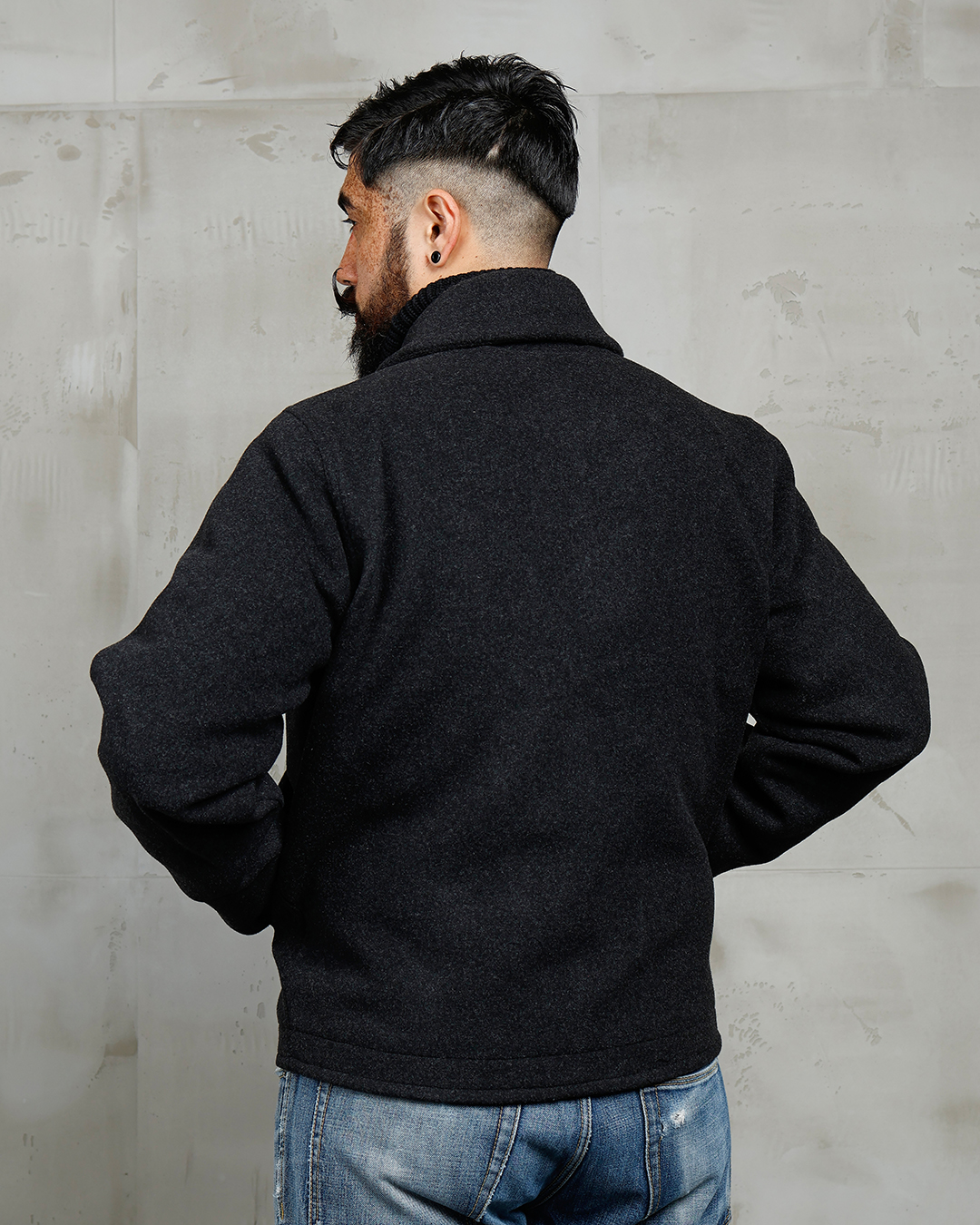 1944 N1 Deck Jacket Frontier Black