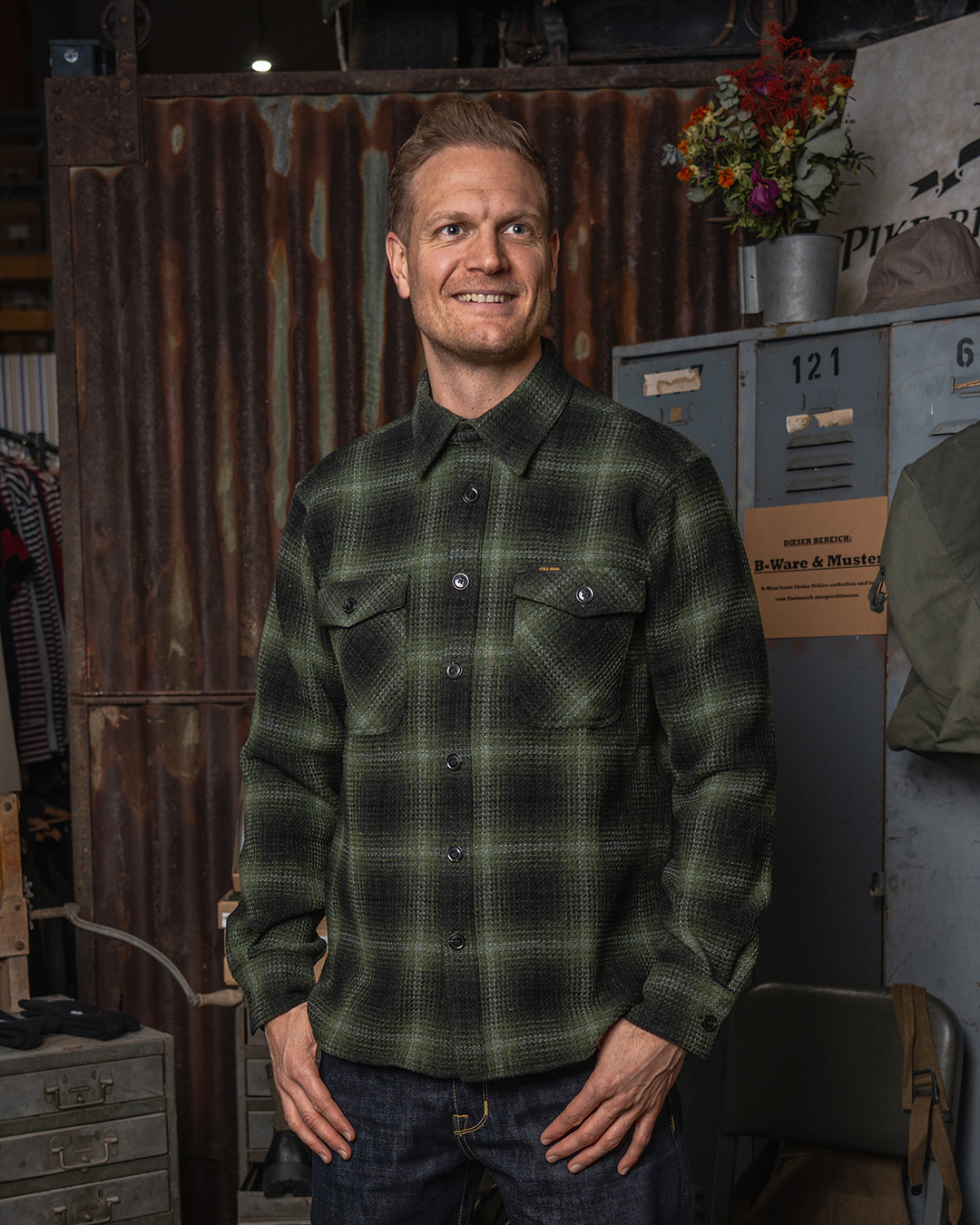 1943 CPO Shirt Logan green 1943 CPO Shirt Logan green