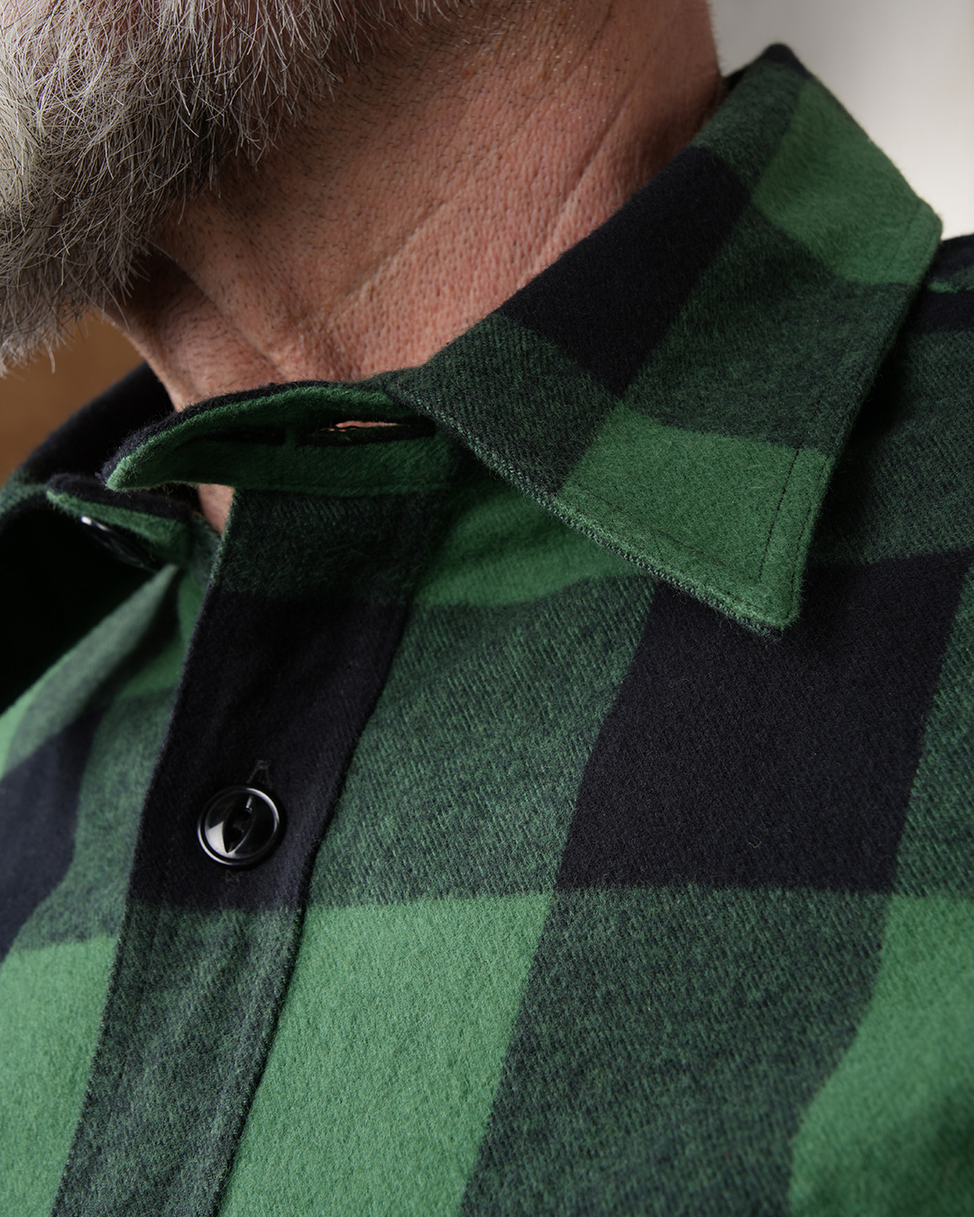 1943 CPO Shirt Buffalo Green Flannel