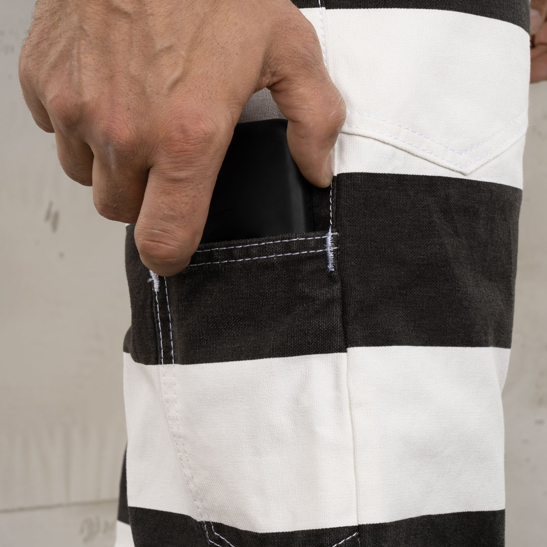 Chopper Pant Alcatraz White Phonepocket