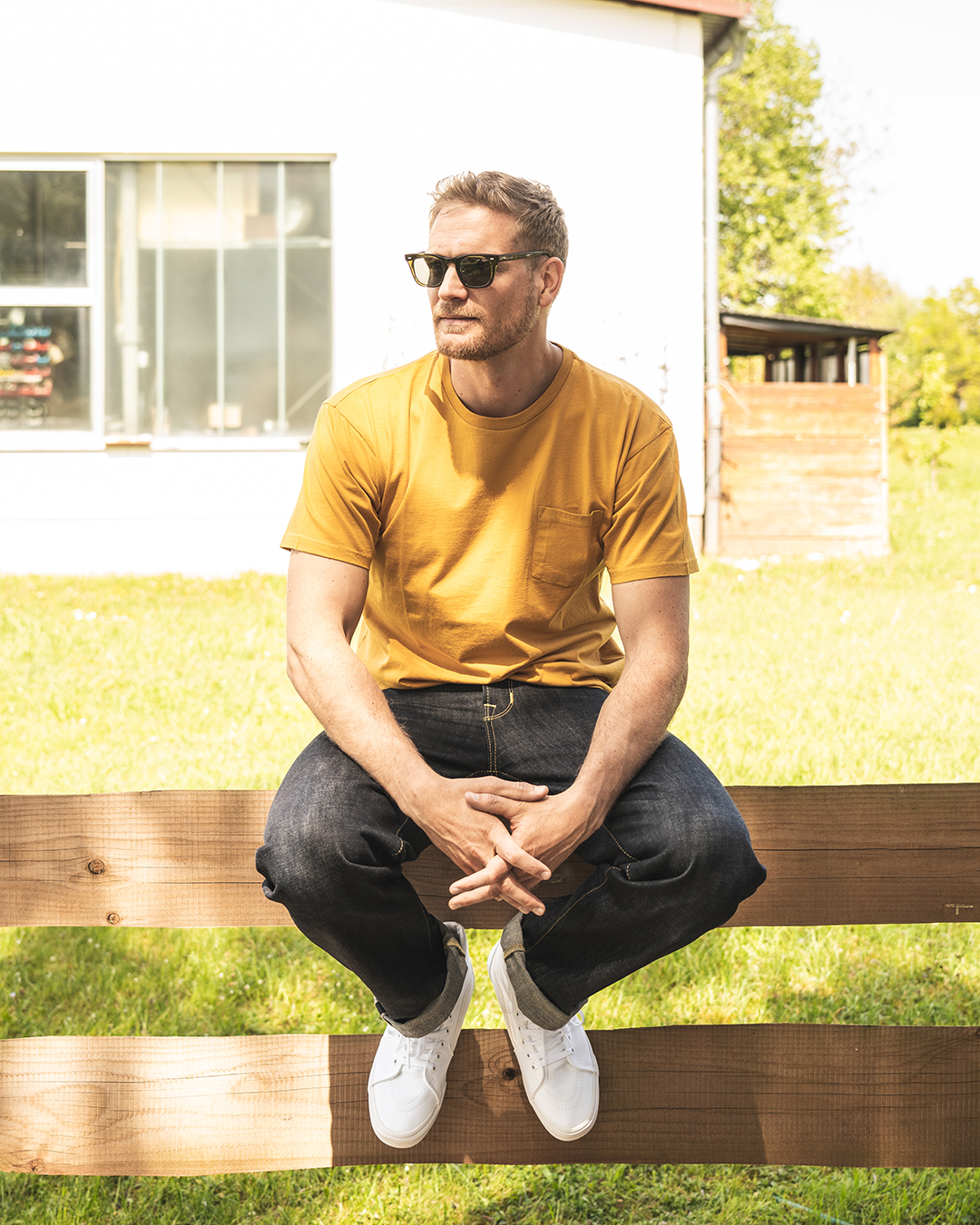 1971 Pocket Tee Baja yellow O&E
