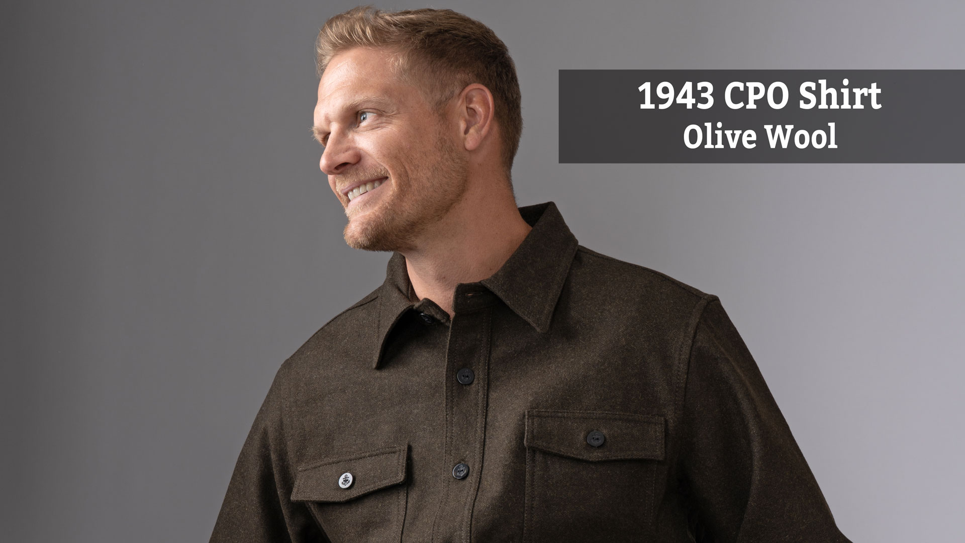 CPO Shirt Olive Wool