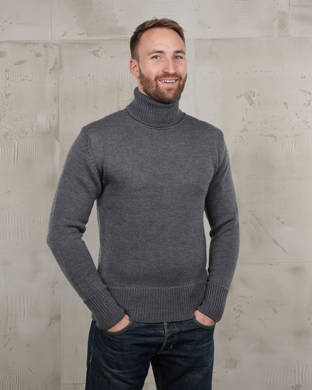 1923 Turtle Neck grey