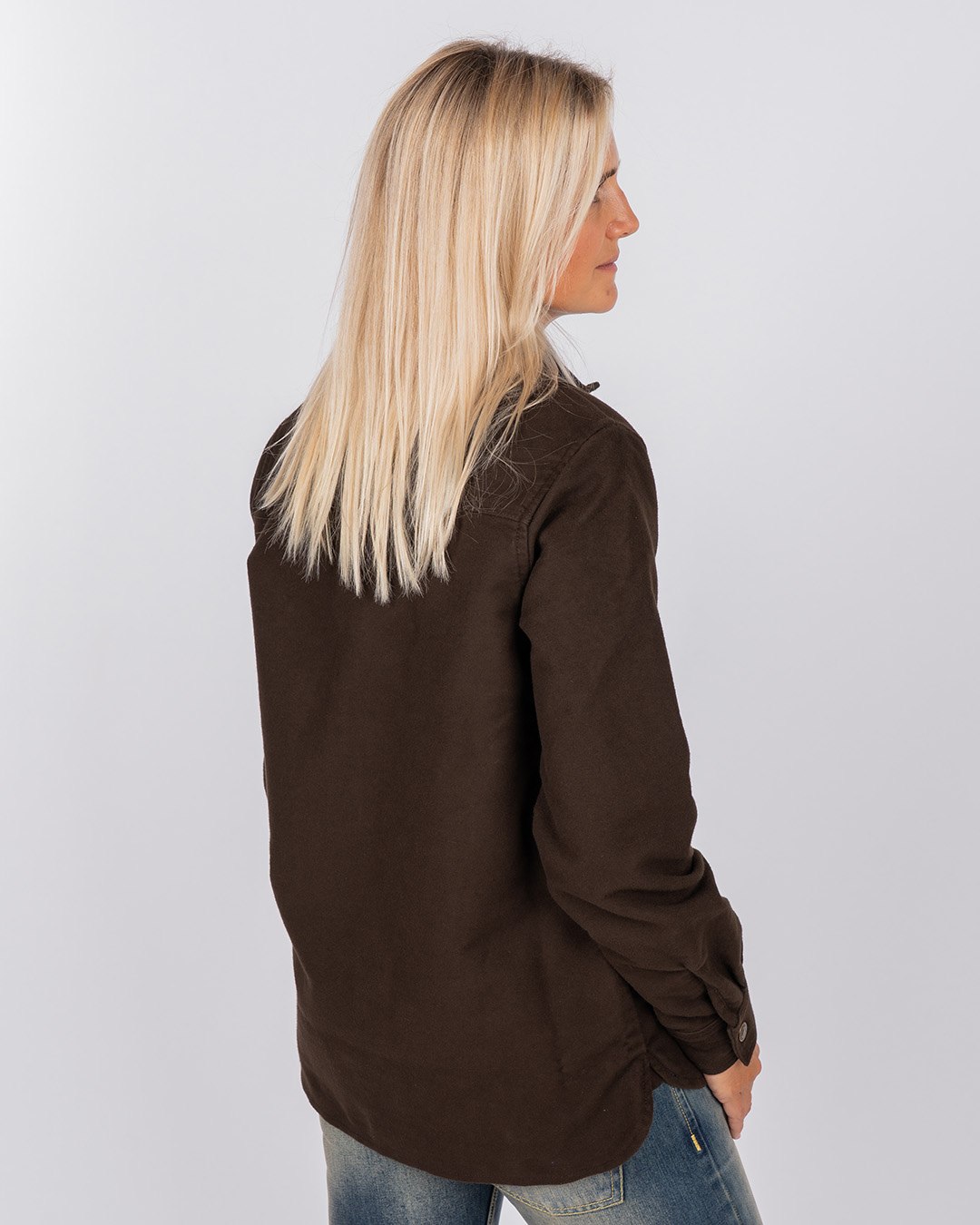 1943 CPO Shirt Moleskin Soil Brown