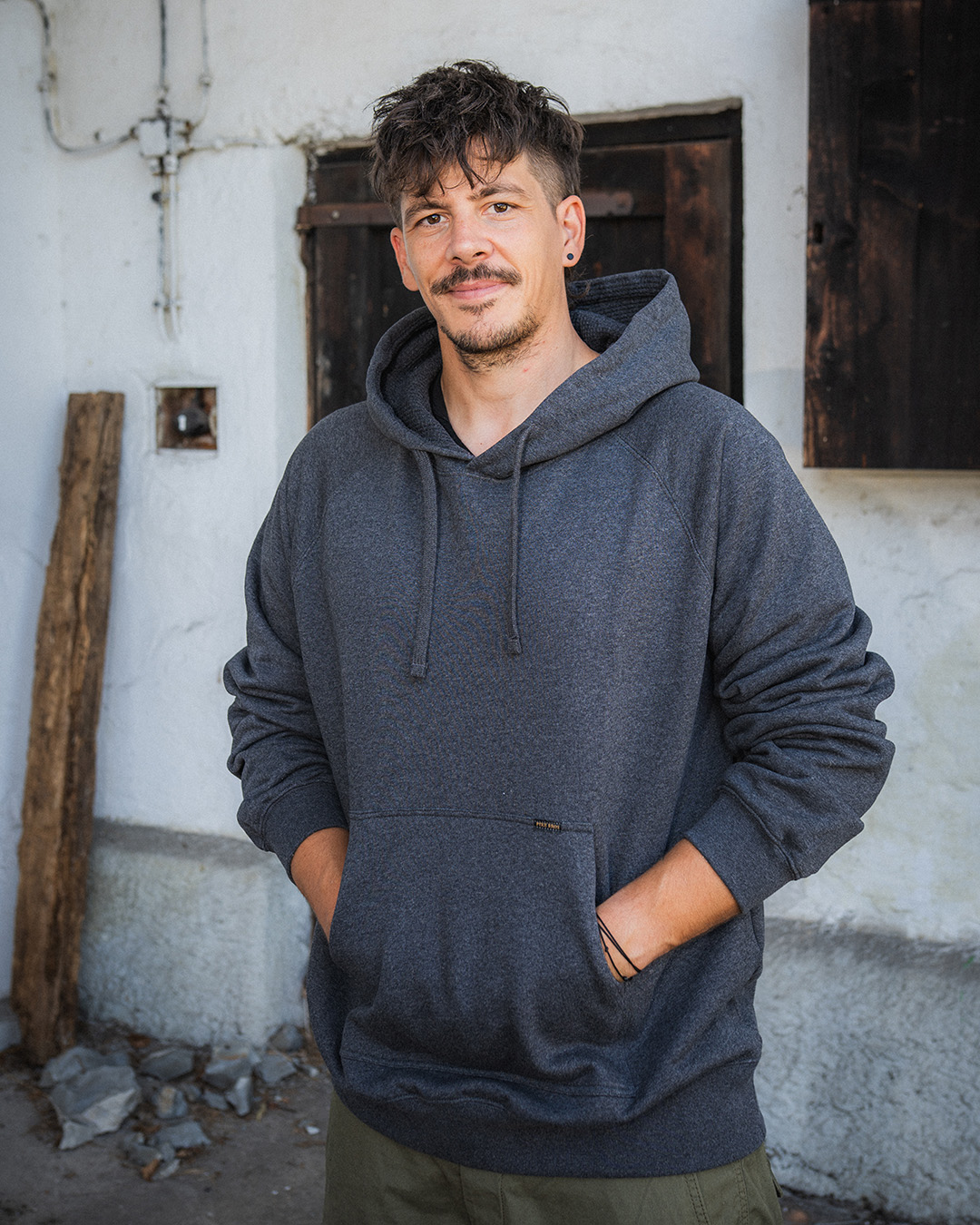 1965 PT Hoody Grey Melange